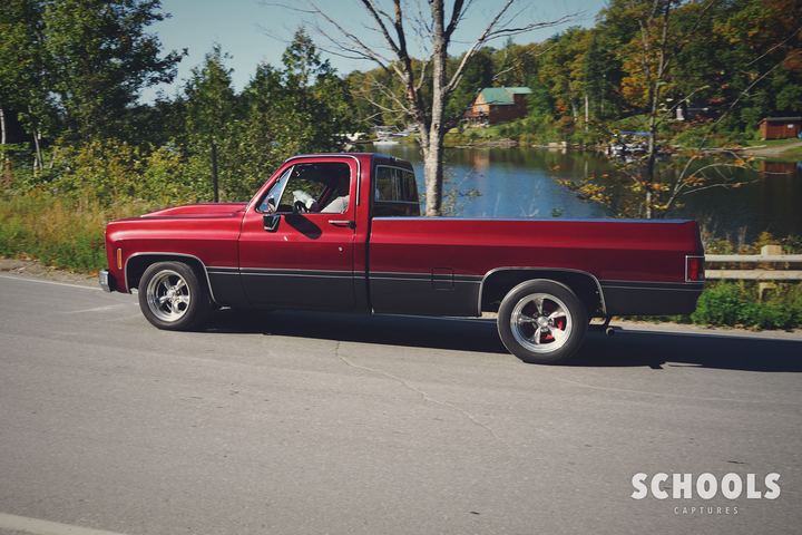 Burgundy lowered